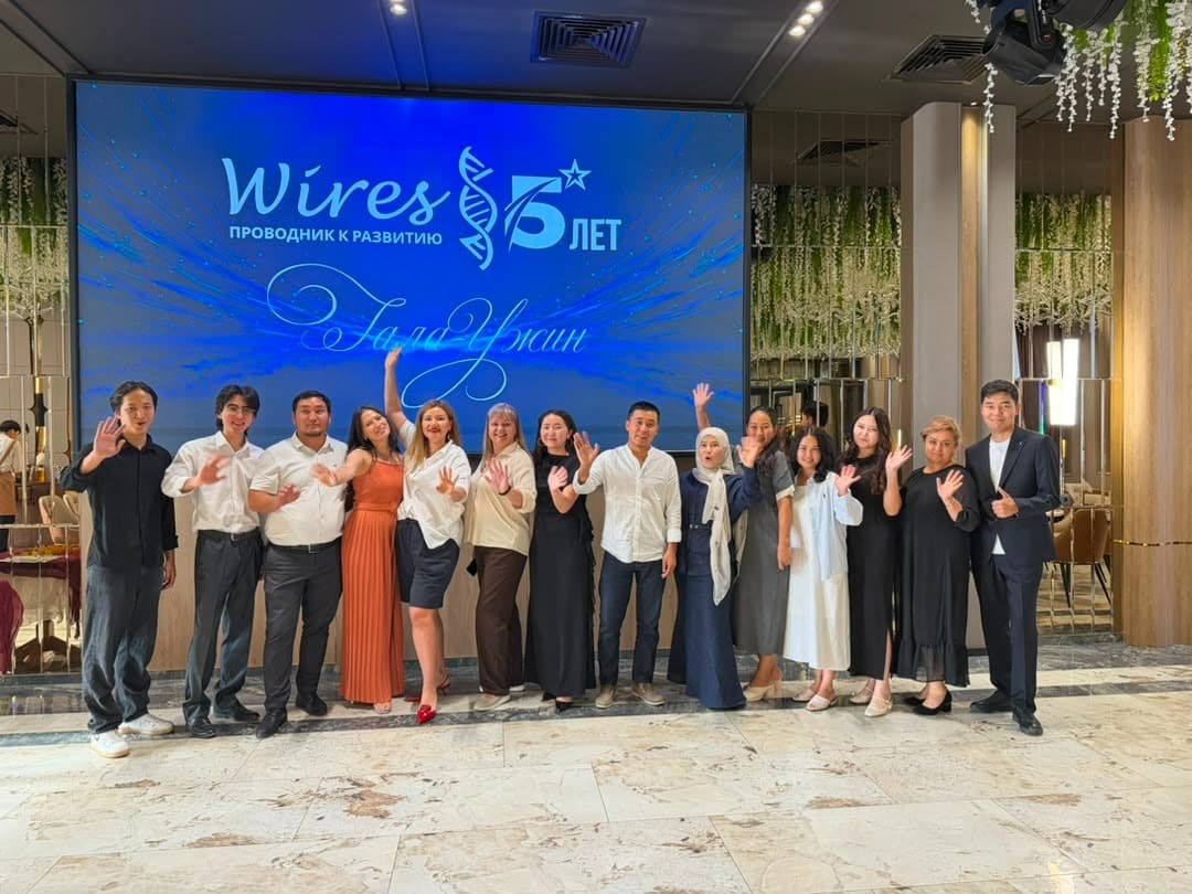 WIRES team at the gala dinner celebrating the company's 5th anniversary
